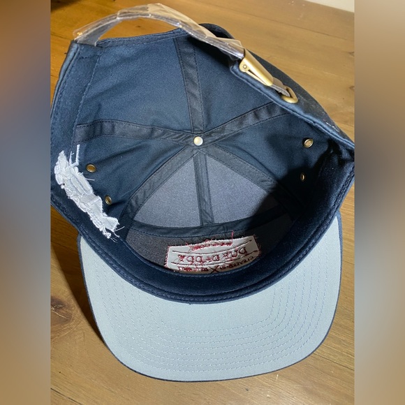 Trucker Hat Baseball Cap Strapback Blue Gray Cleveland Original Duf Daddy Dad - Picture 3 of 7